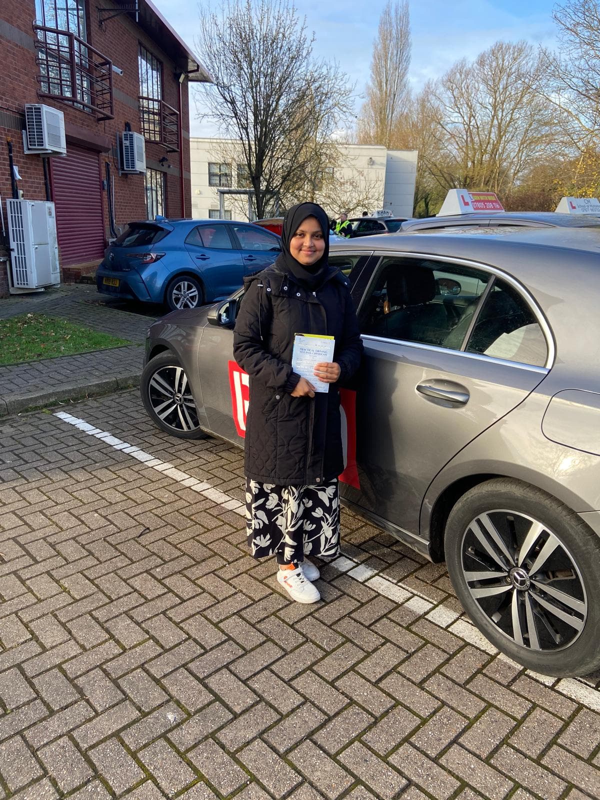 MDS Driving School student passed their driving test in Slough