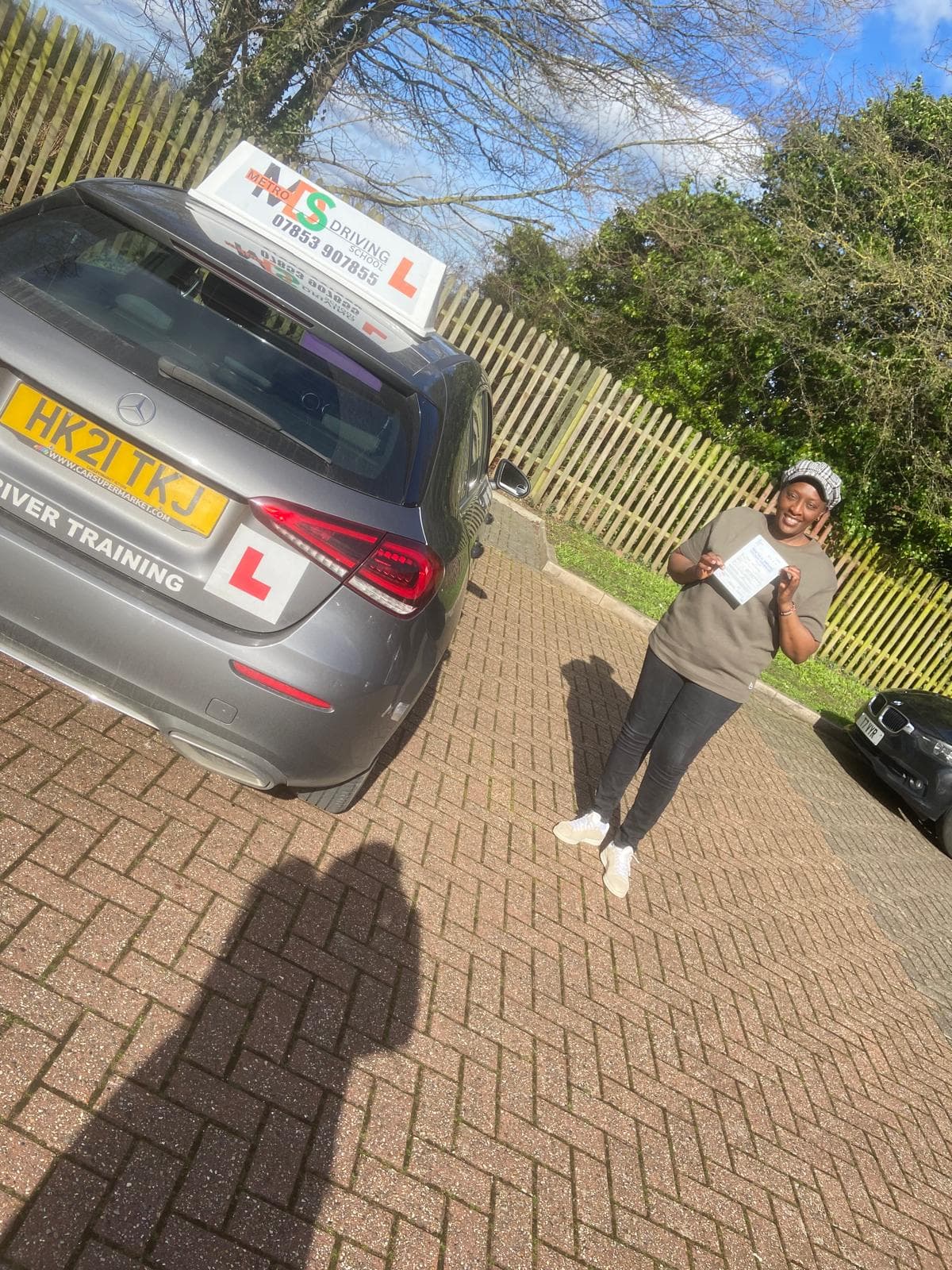 MDS Driving School student passed their driving test in Slough