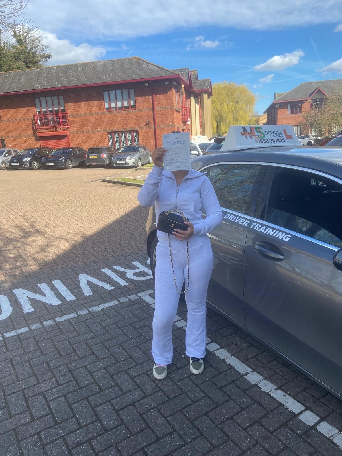 MDS Driving School student passed their driving test in Slough